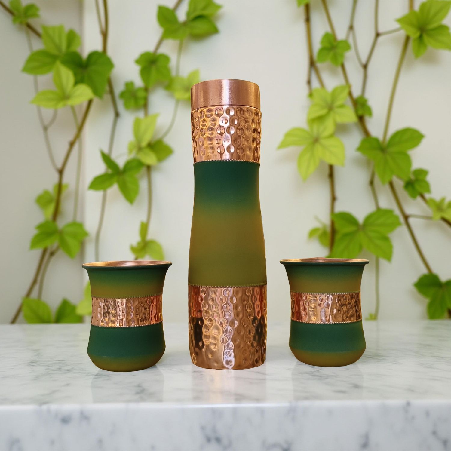 Luxury Special Silk Shade Brass Bottle 18