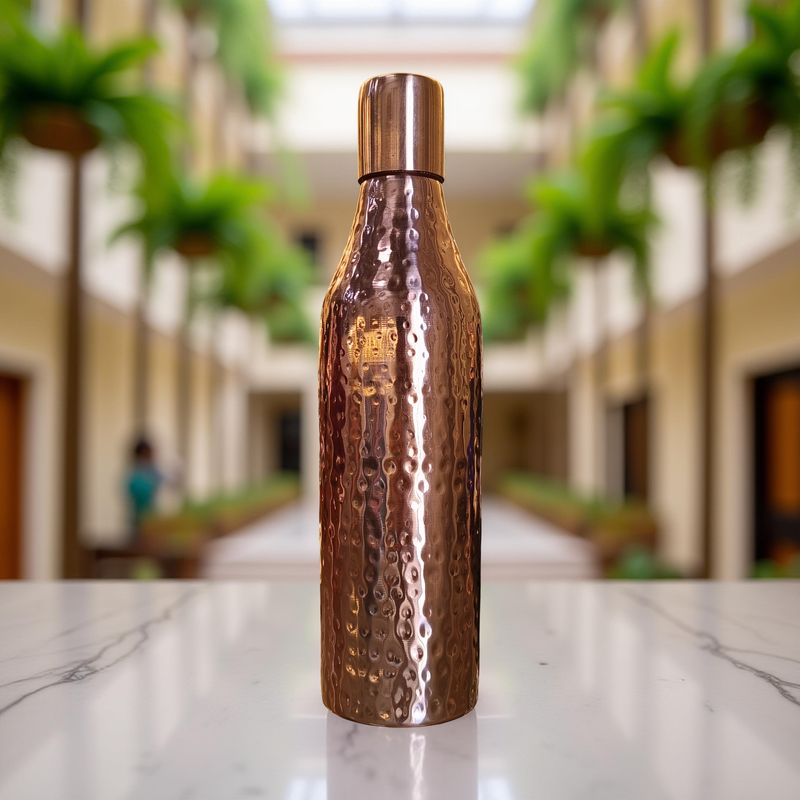 Luxury Sanjeevni Hammer Big Brass Bottle 16