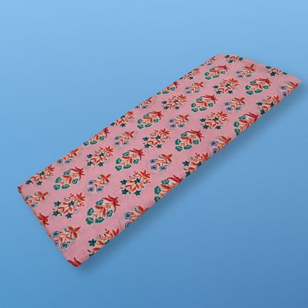 4 Meter Cotton Hand Printed Fabric