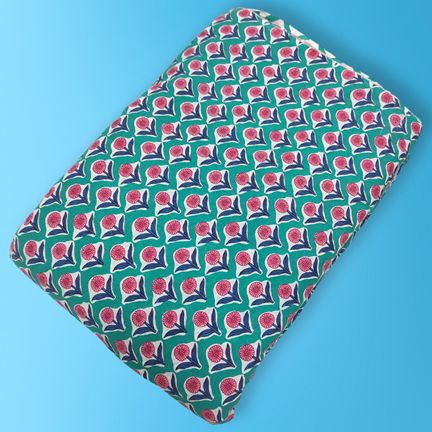 4 Meter Cotton Hand Printed Fabric