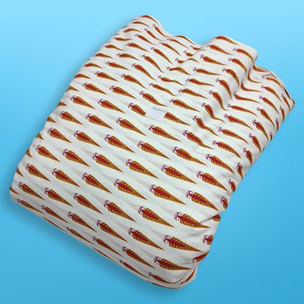 4 Meter Cotton Hand Printed Fabric