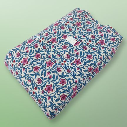 4 Meter Cotton Hand Printed Fabric