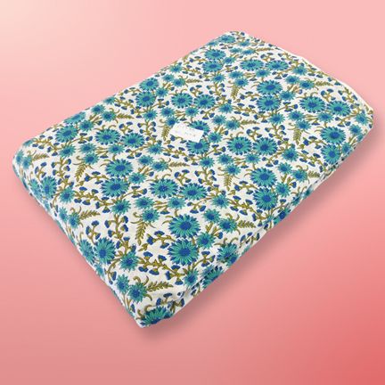 4 Meter Cotton Hand Printed Fabric