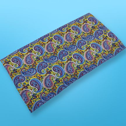 4 Meter Cotton Hand Printed Fabric