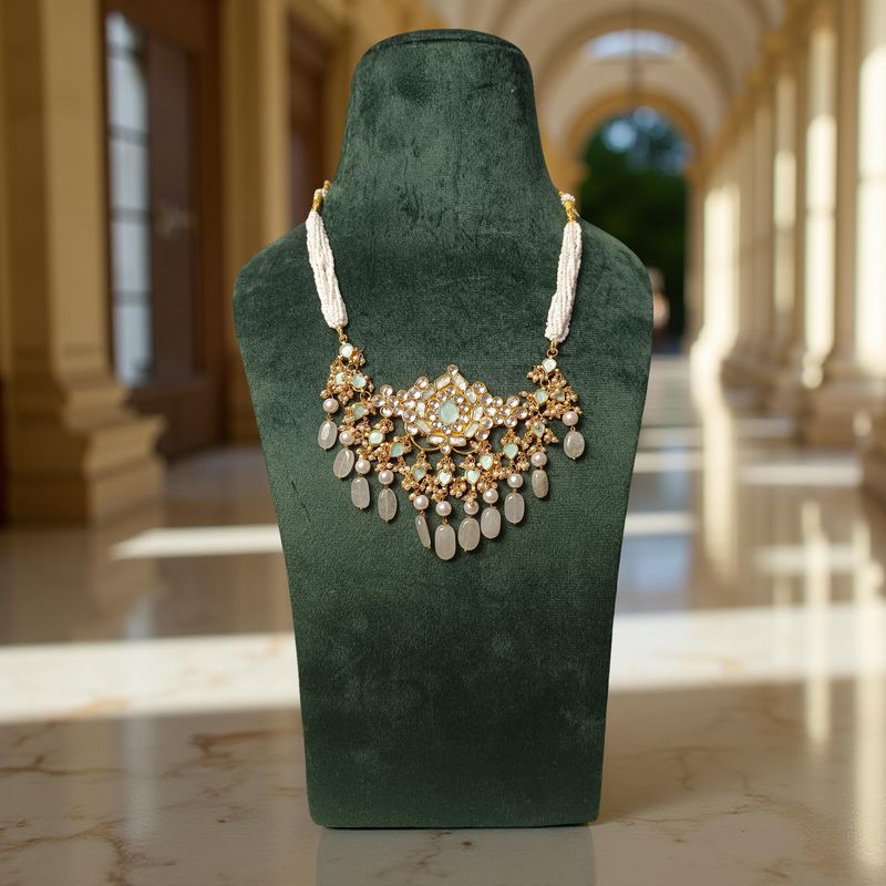 Luxury Kundan Necklace set