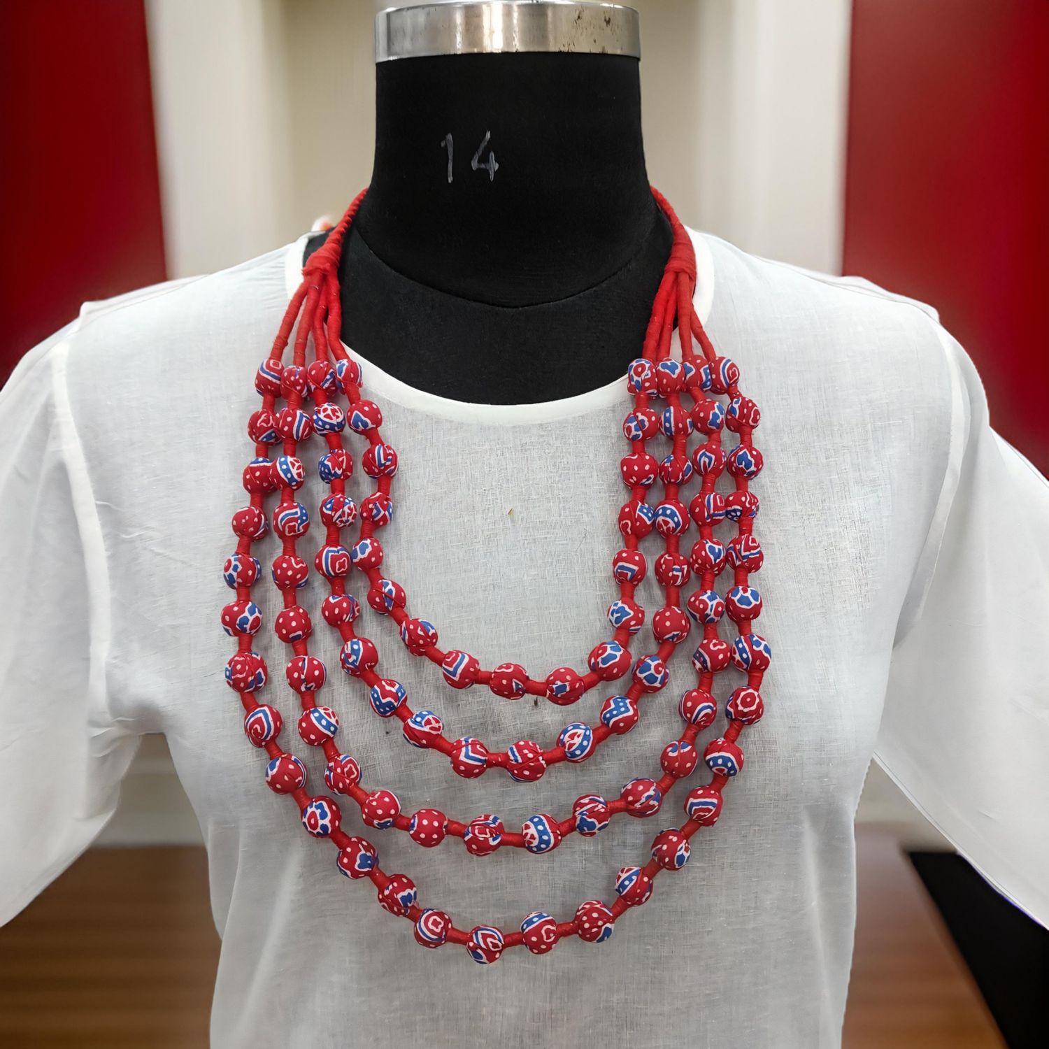 Necklace Cotton Fabric