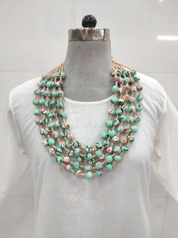 Necklace Cotton Fabric