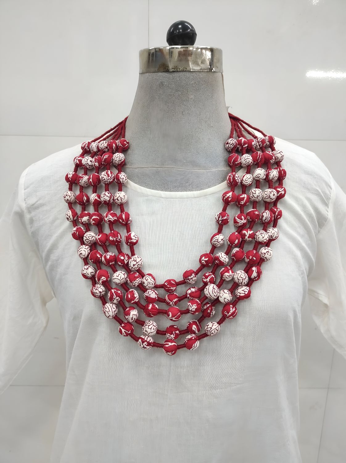 Necklace Cotton Fabric