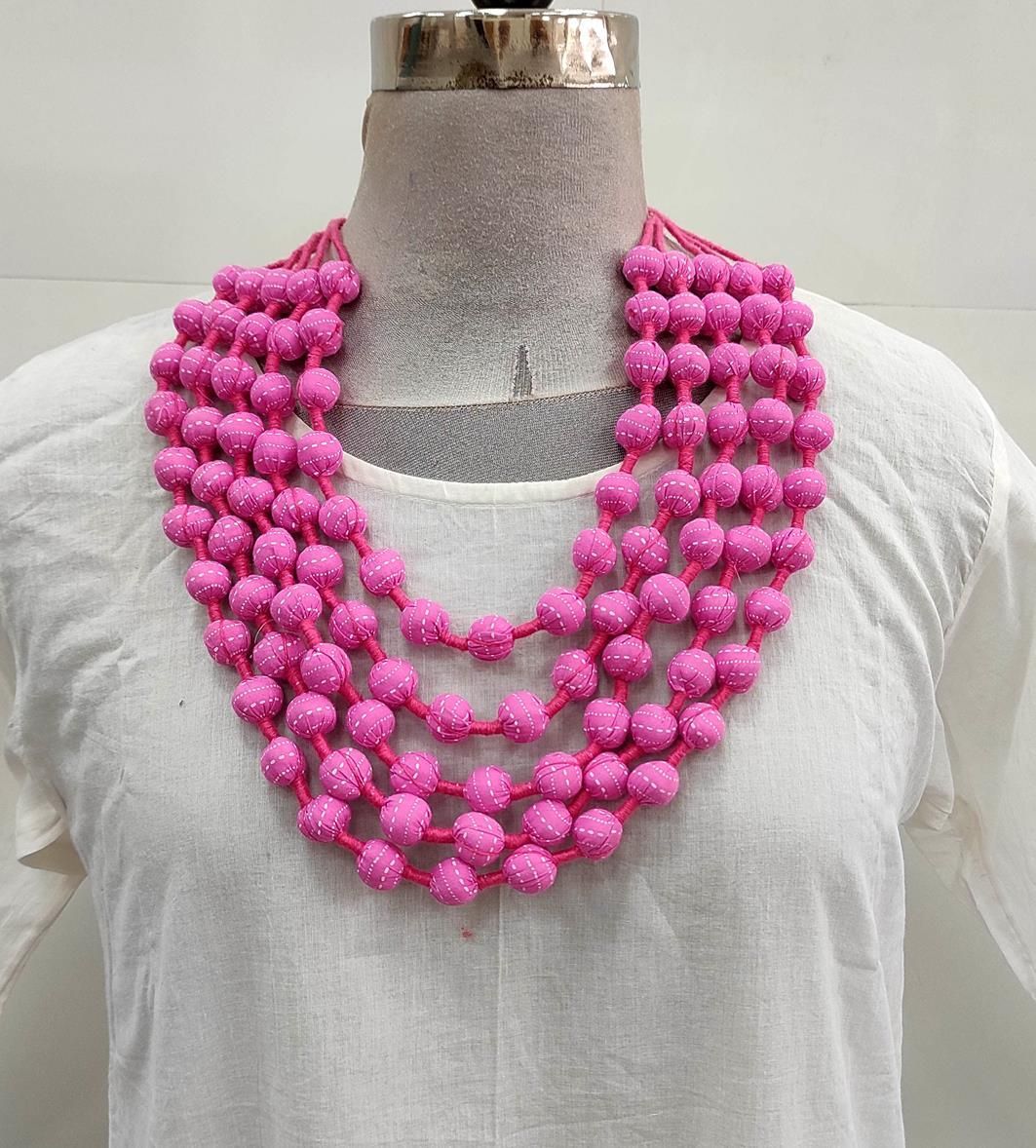 Necklace Cotton Fabric