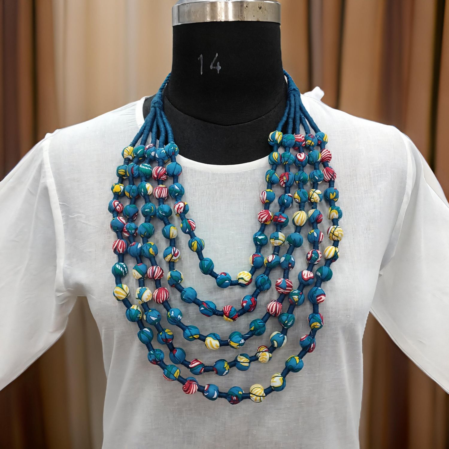 Necklace Cotton Fabric