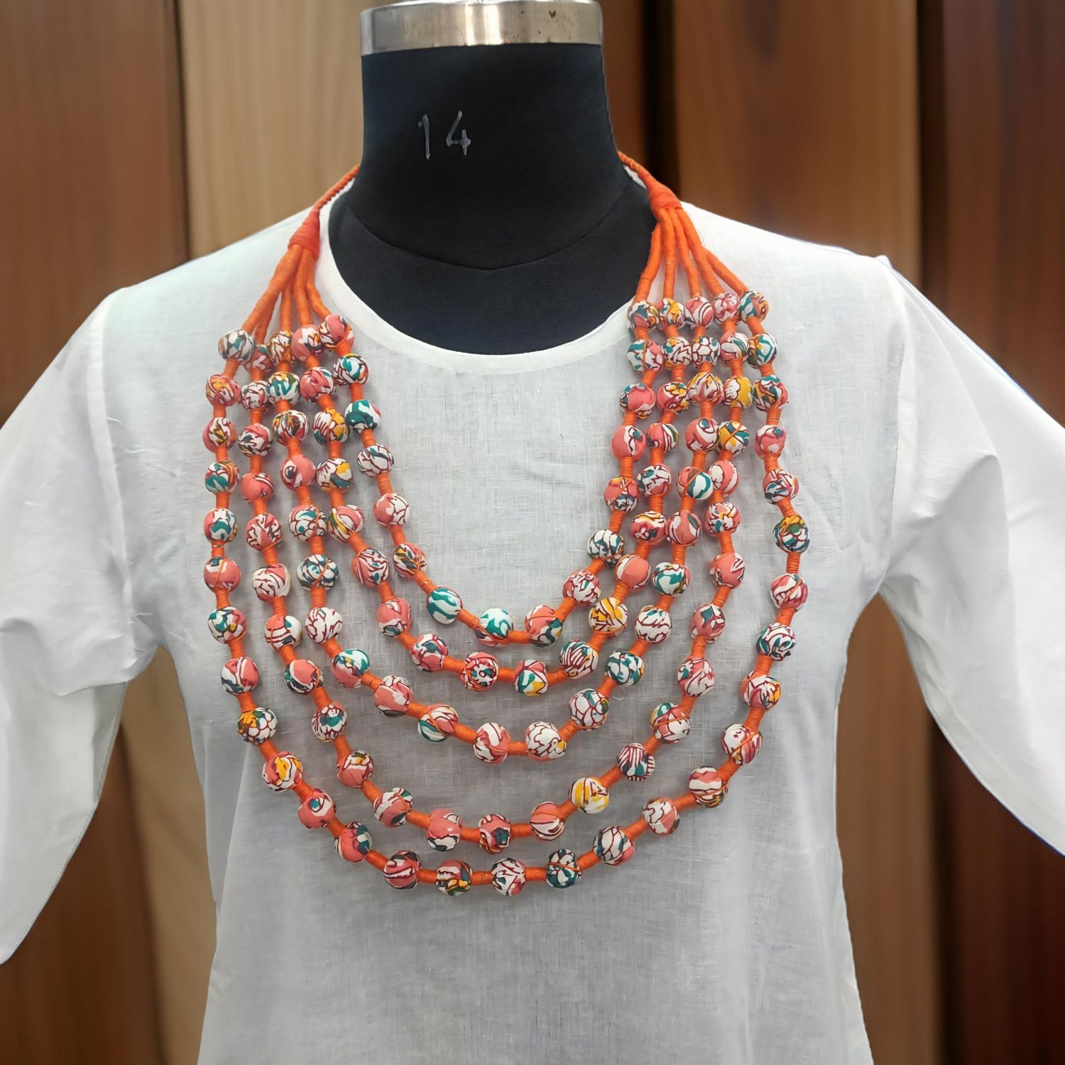 Necklace Cotton Fabric