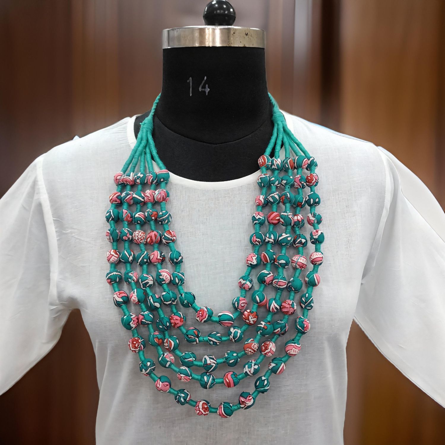 Necklace Cotton Fabric