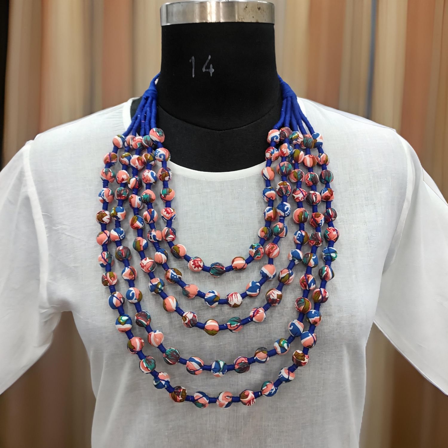 Necklace Cotton Fabric
