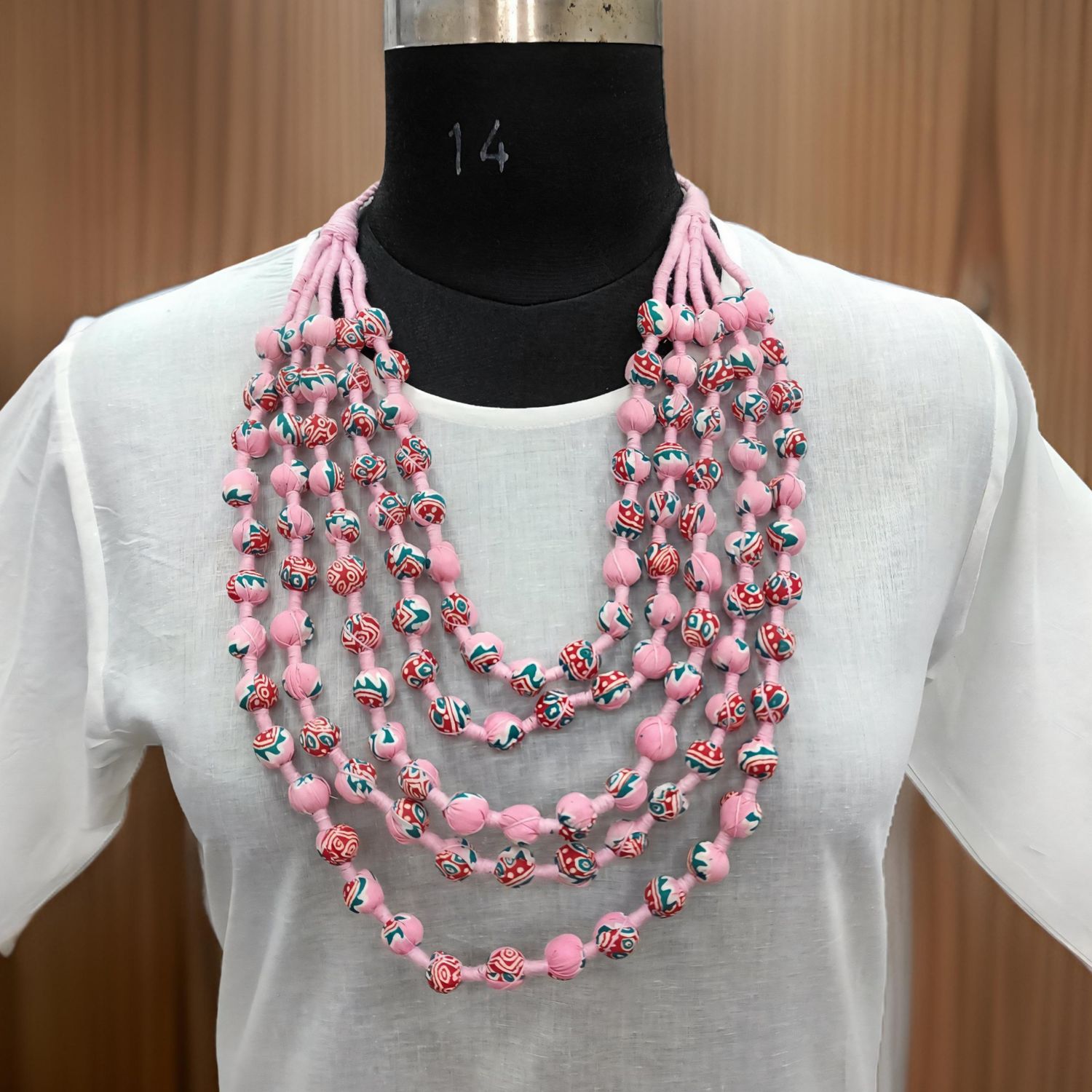 Necklace Cotton Fabric