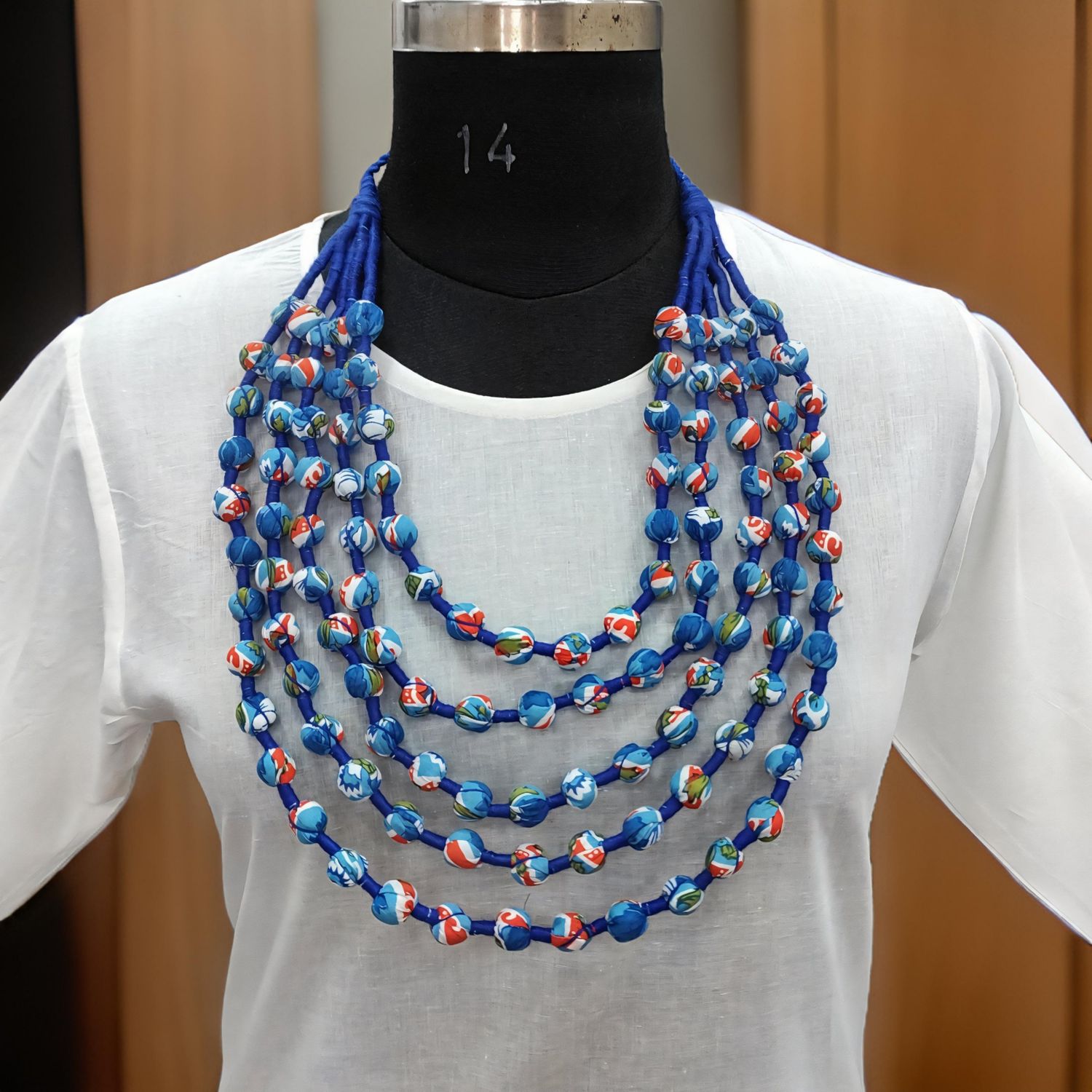 Necklace Cotton Fabric