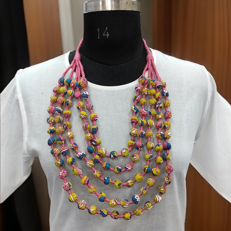 Necklace Cotton Fabric