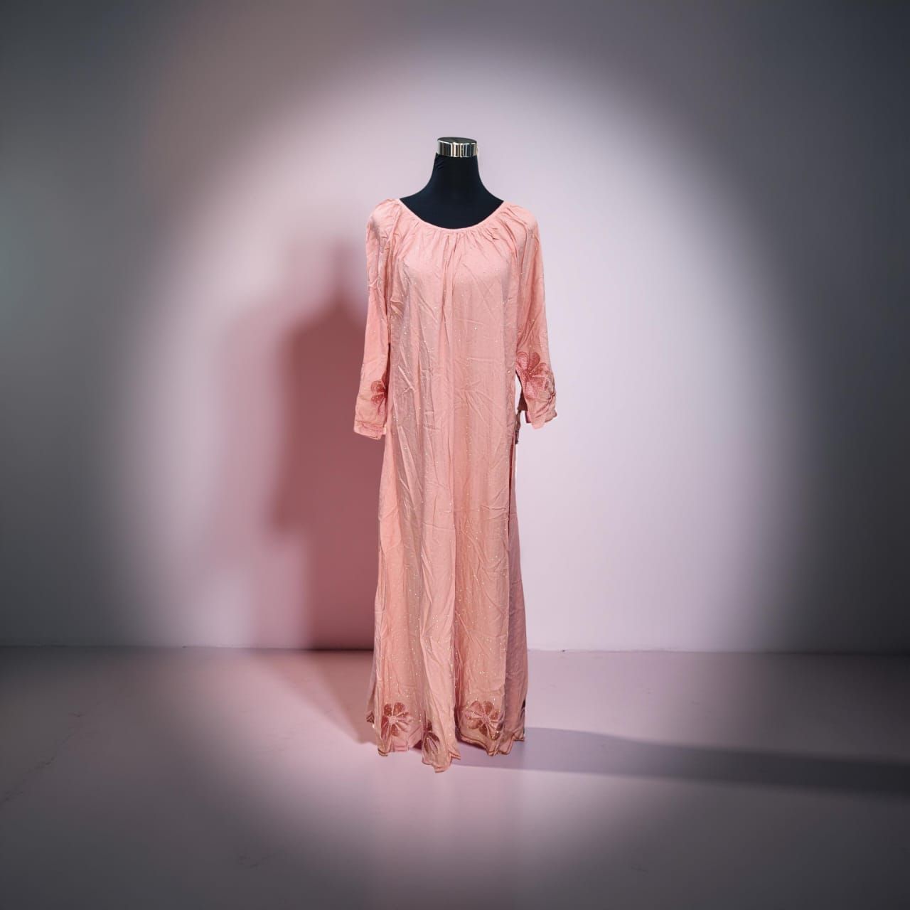 L/XL Special Crystal Printed Dress 𝟥̶𝟢̶𝟢̶ 150 AED