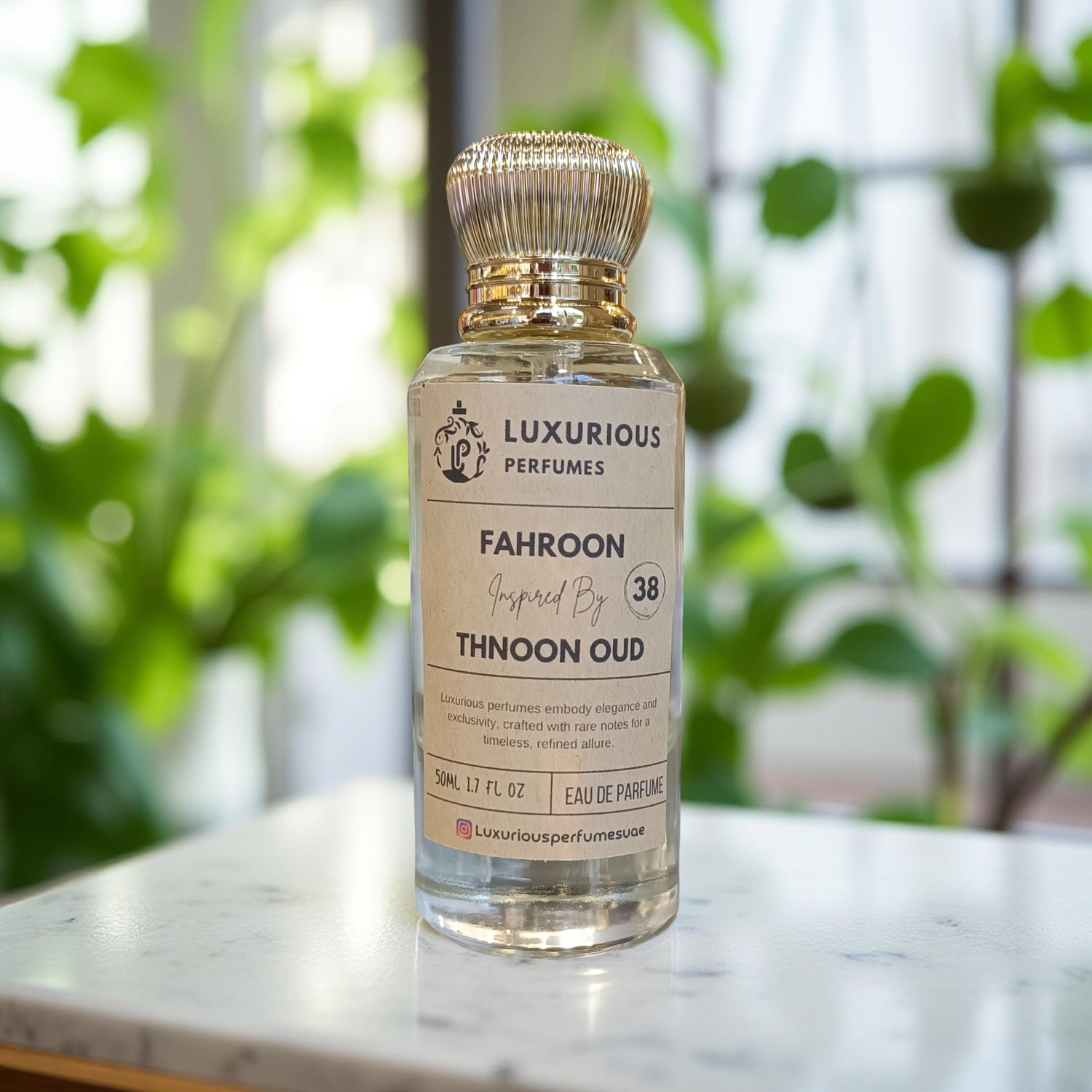 Fahroon Inspired By Thnoon Oud 50 ML P38