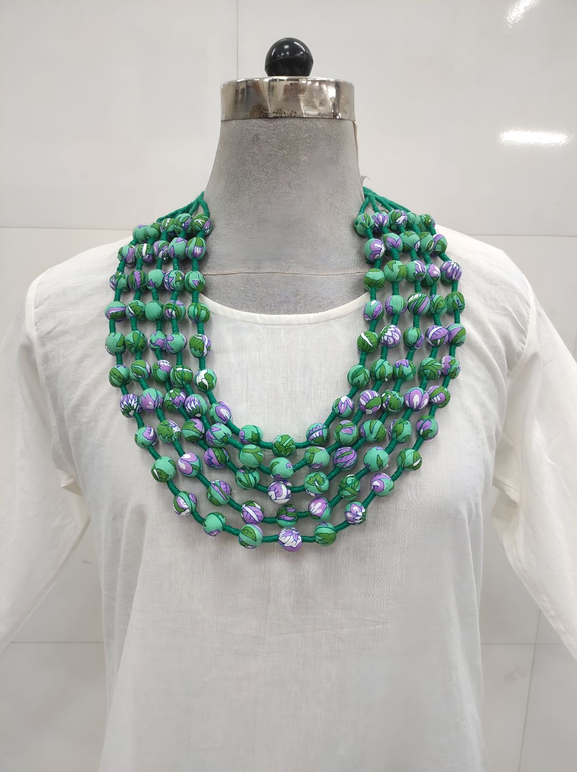 Necklace Cotton Fabric