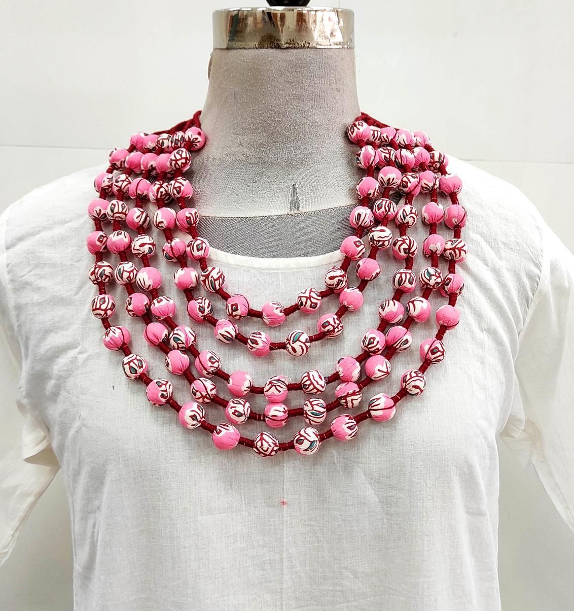 Necklace Cotton Fabric