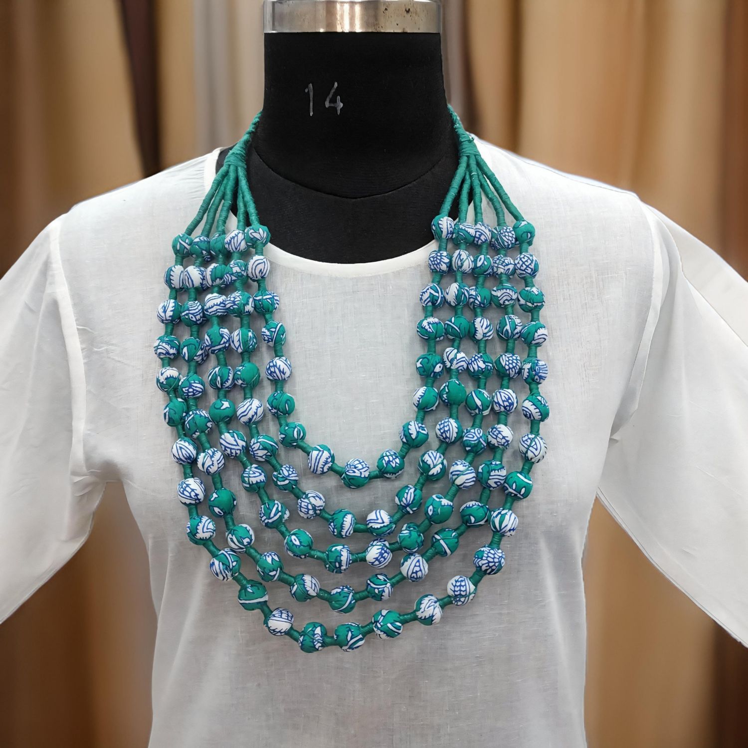 Necklace Cotton Fabric