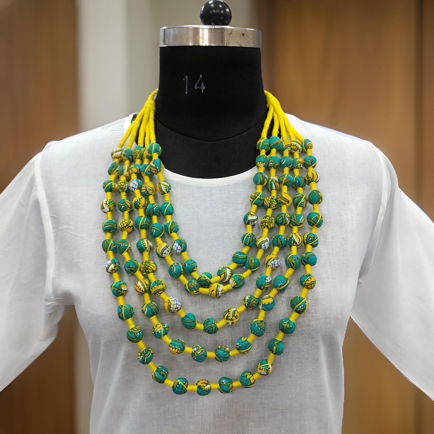 Necklace Cotton Fabric