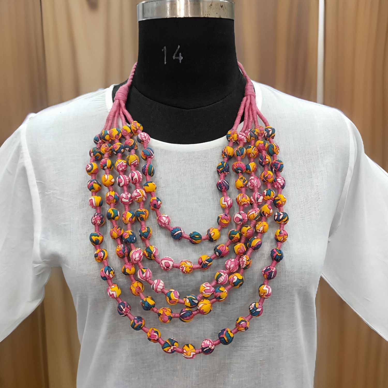 Necklace Cotton Fabric