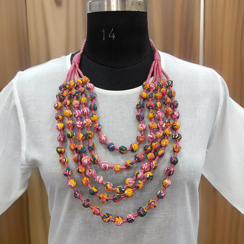 Necklace Cotton Fabric