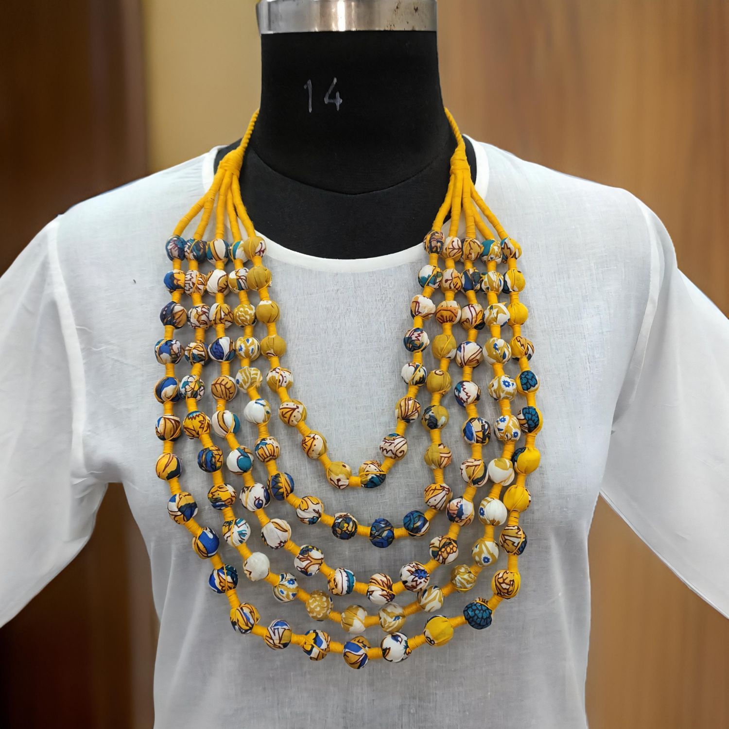 Necklace Cotton Fabric