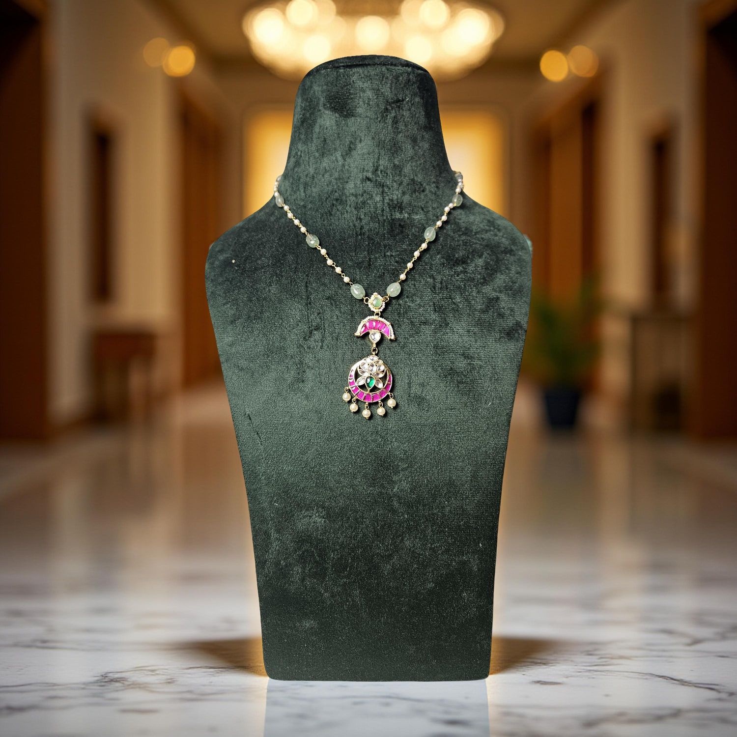 Luxury Kundan Necklace set
