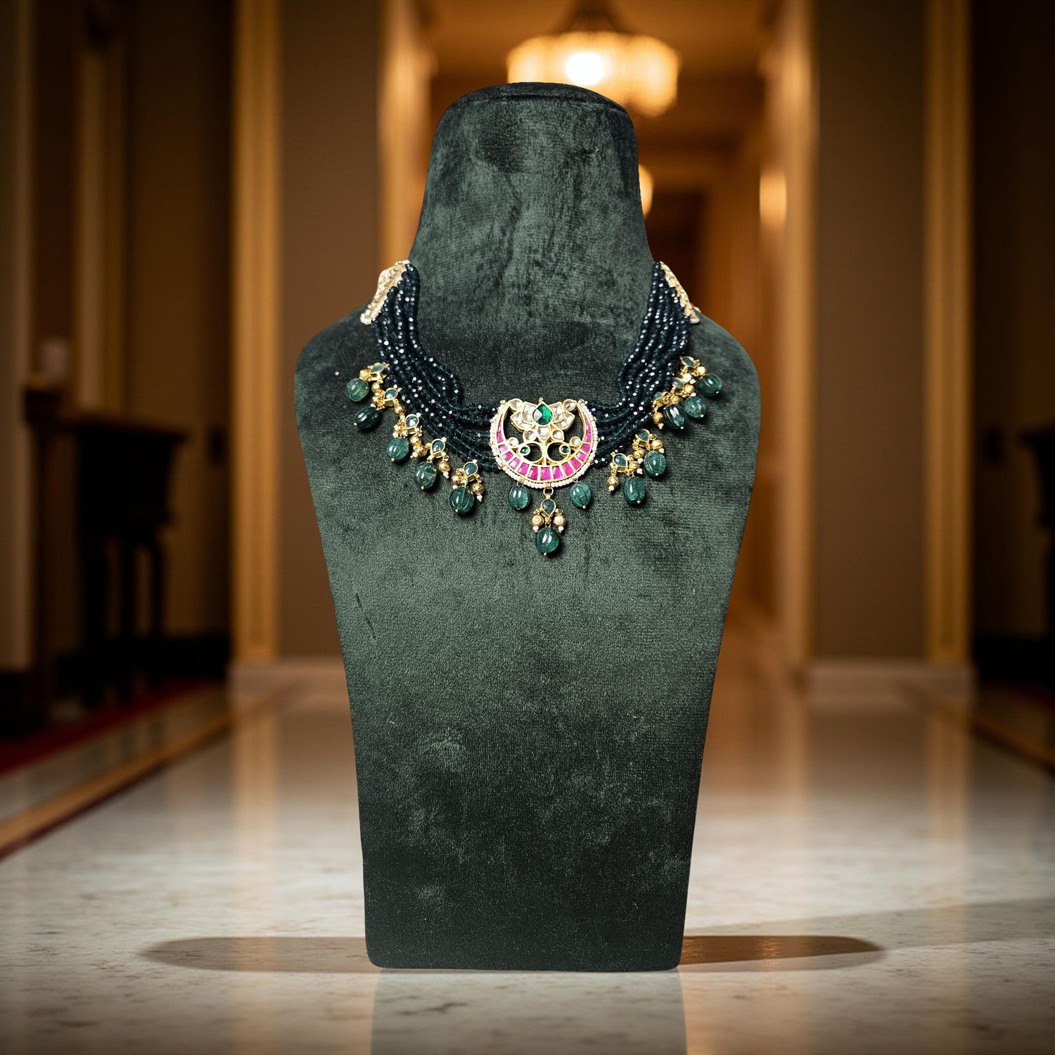 Luxury Kundan Necklace set