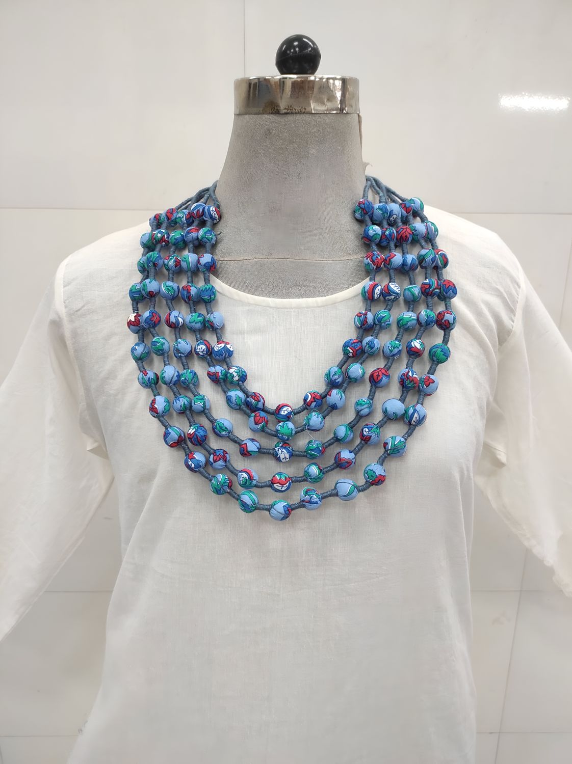 Necklace Cotton Fabric