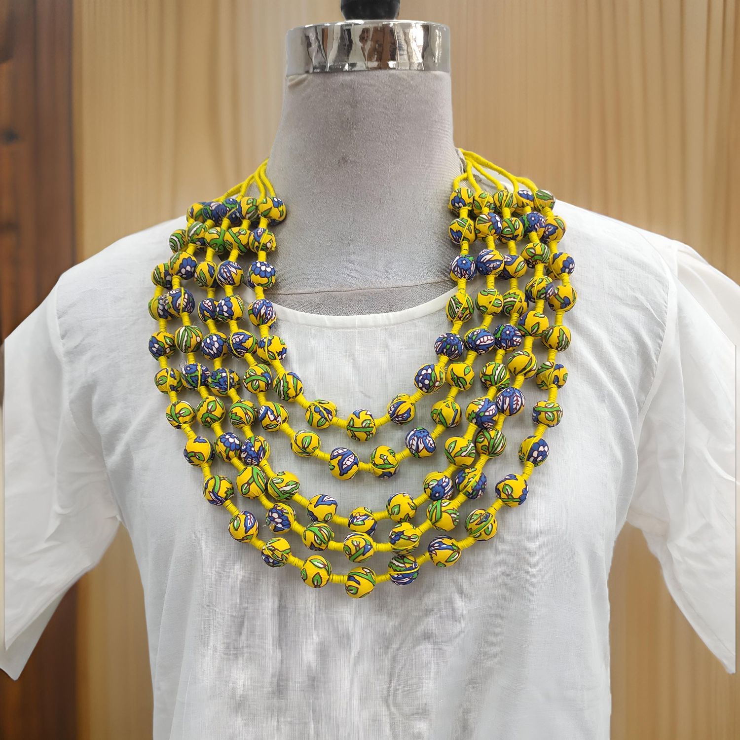 Necklace Cotton Fabric