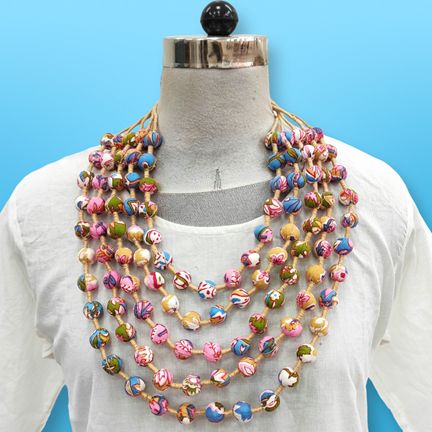 Necklace Cotton Fabric
