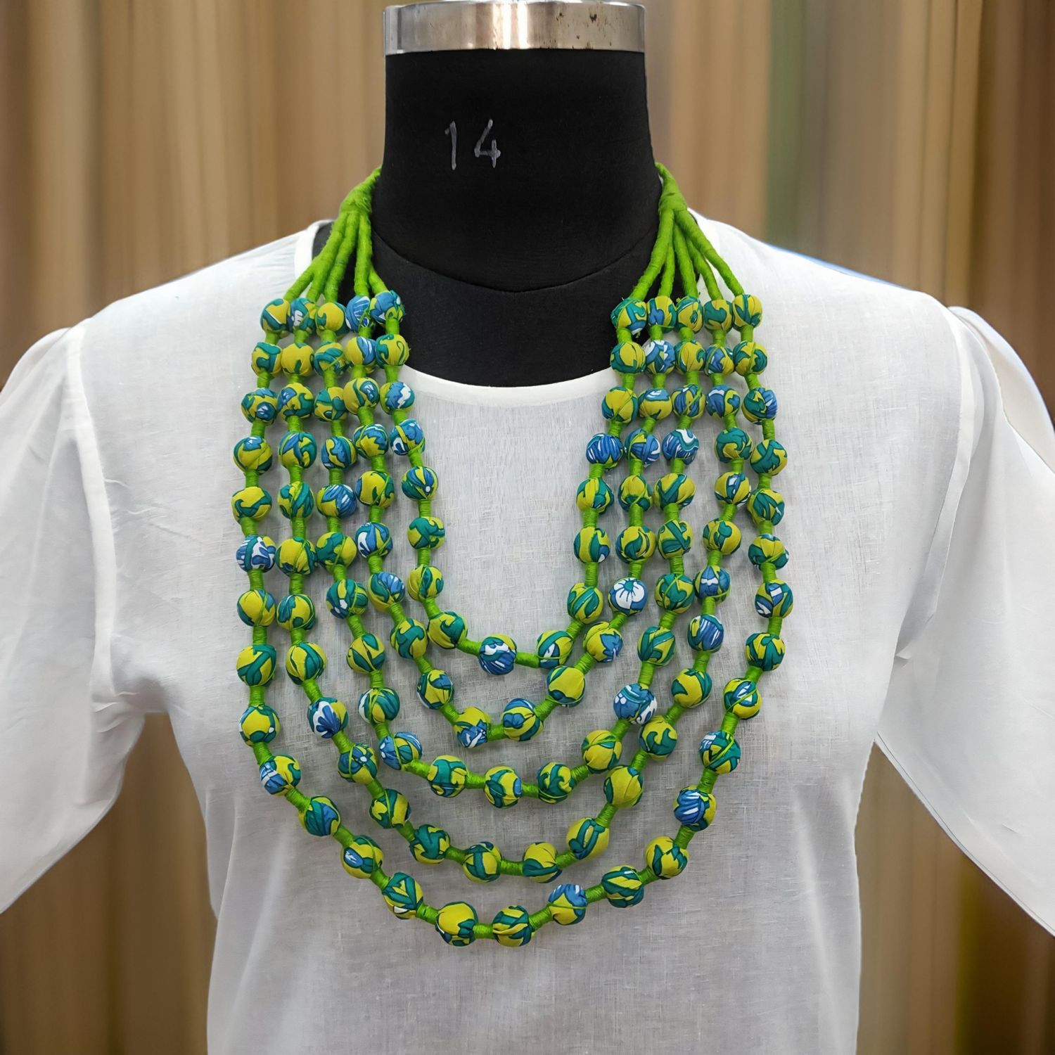 Necklace Cotton Fabric