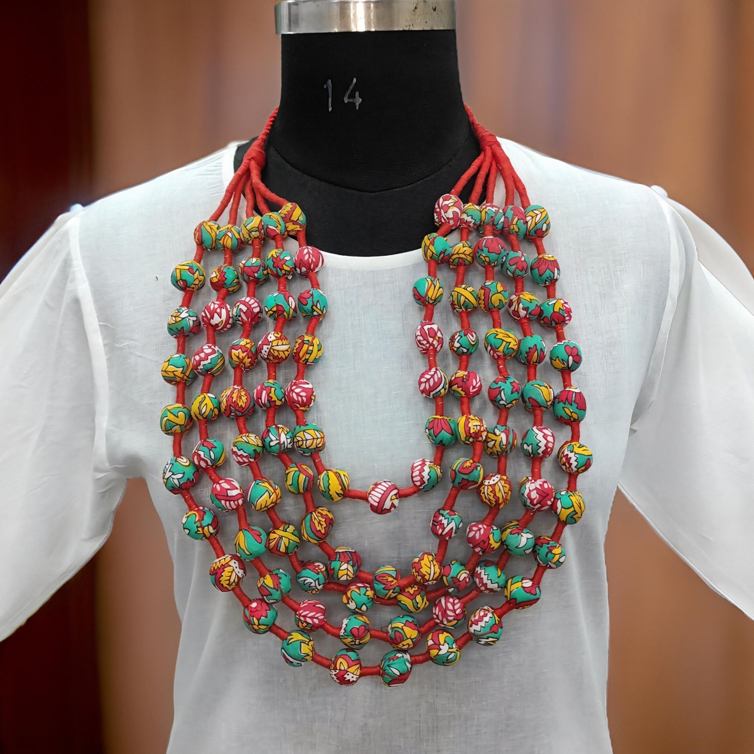 Necklace Cotton Fabric