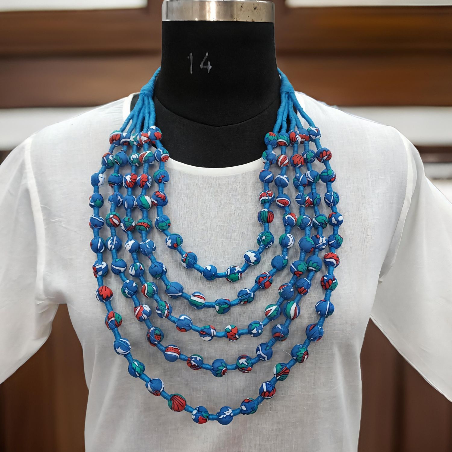 Necklace Cotton Fabric