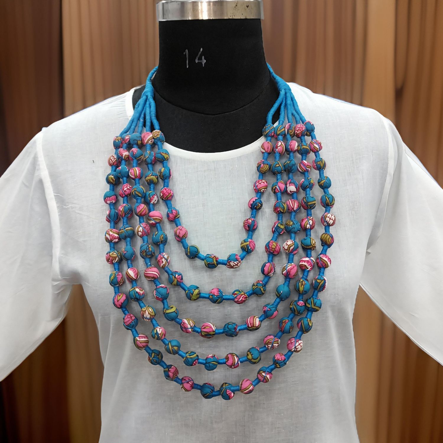 Necklace Cotton Fabric