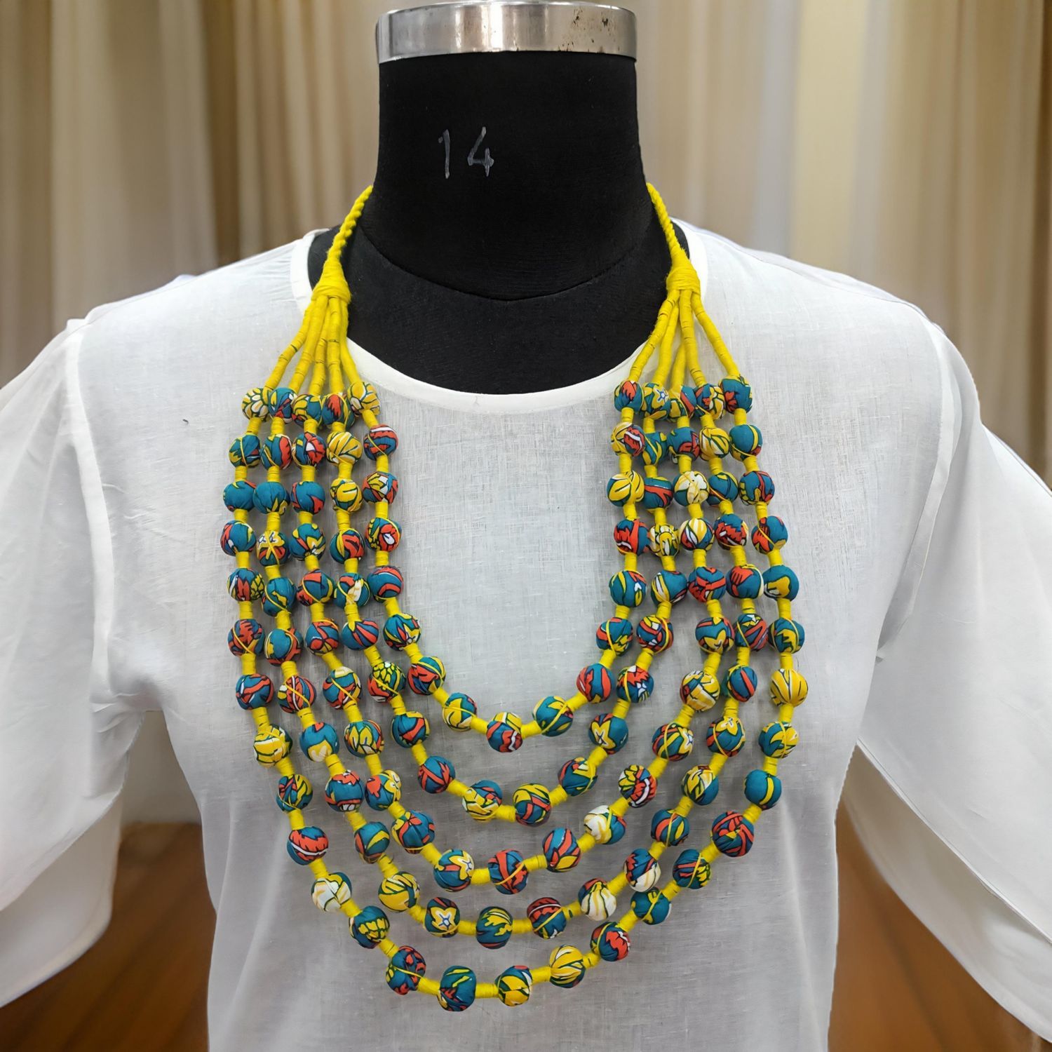 Necklace Cotton Fabric