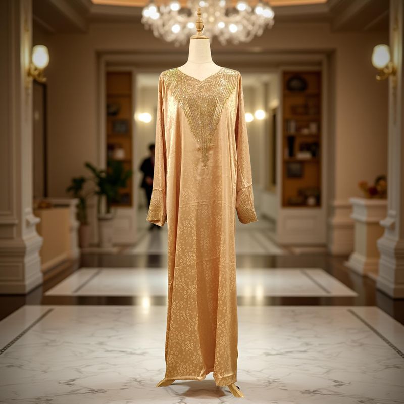 L-XL Hareer Mukhawar Ready to wear 58" Long