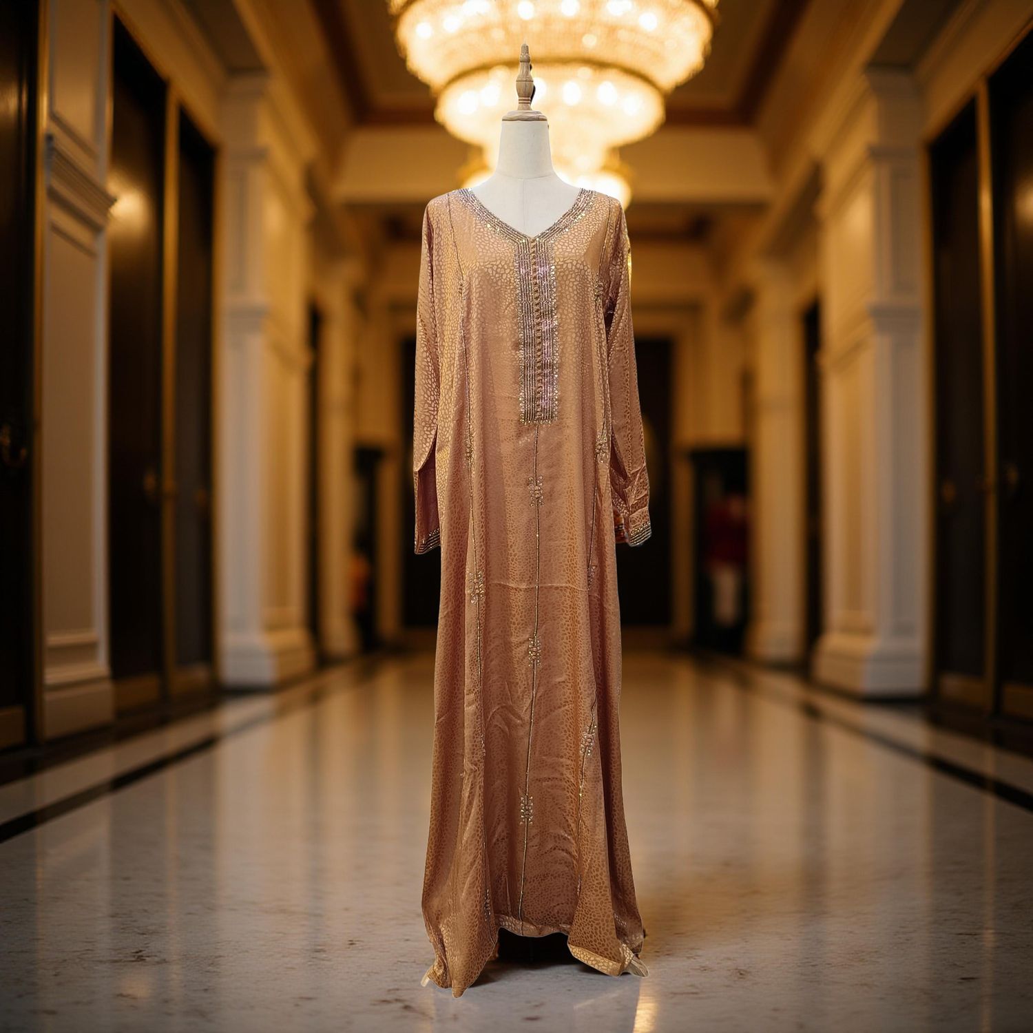 S-M Hareer Mukhawar Ready to wear 58" Long