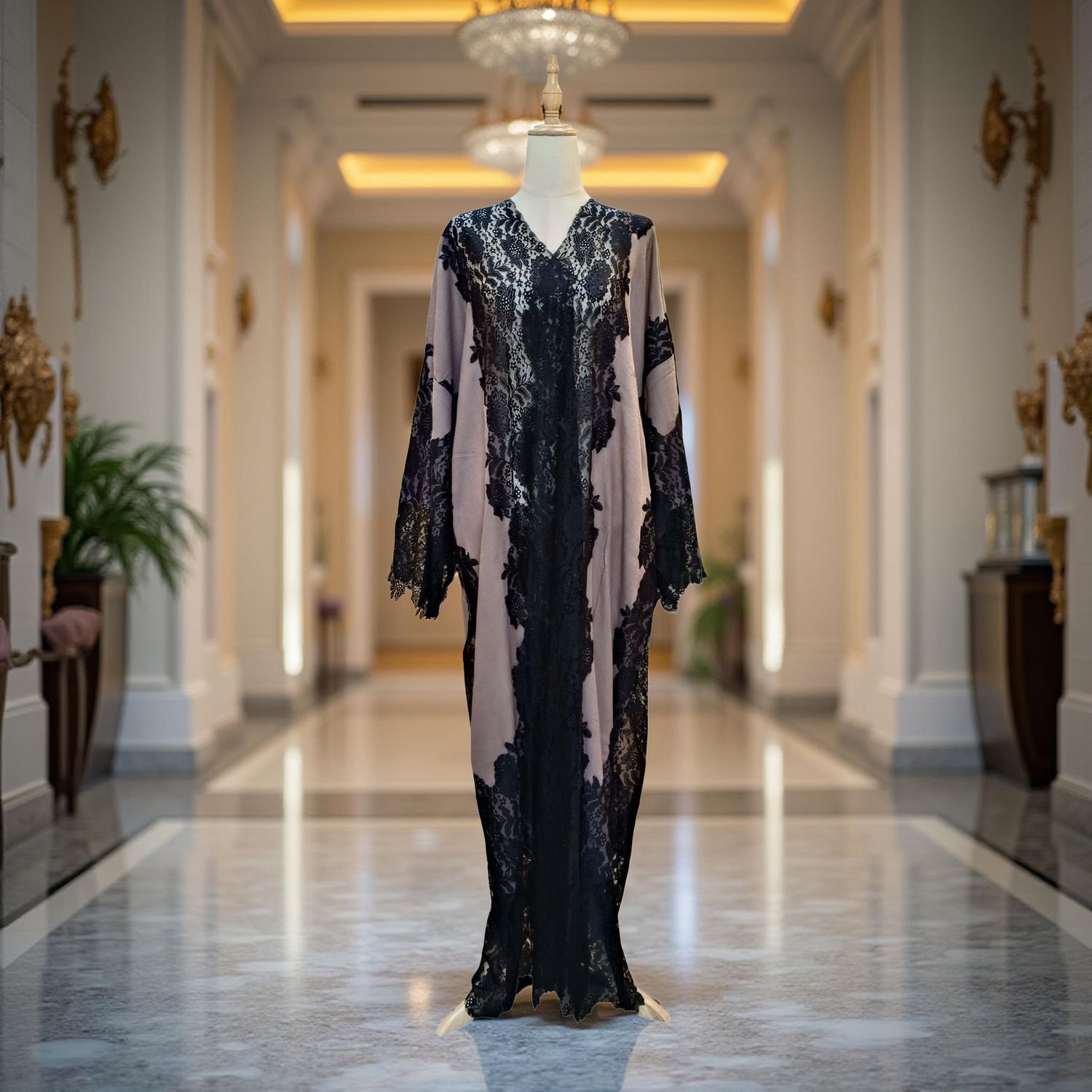 Free Size Kashmir Bisht  57" Long