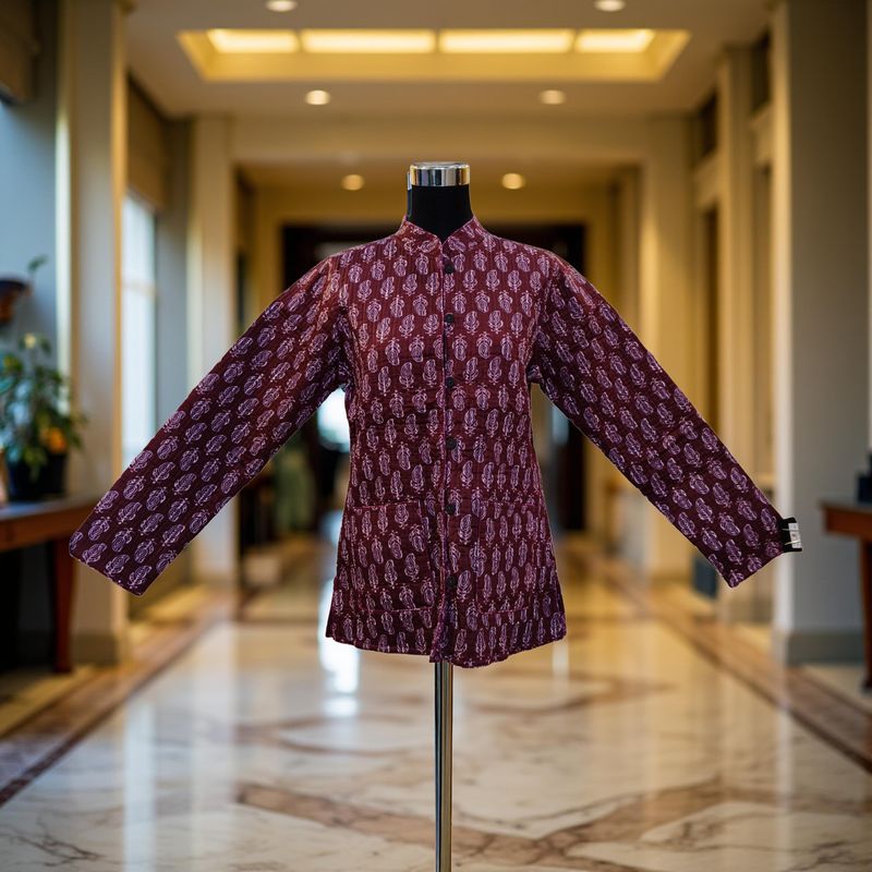 L Jacket Cotton/ Length-27 inches