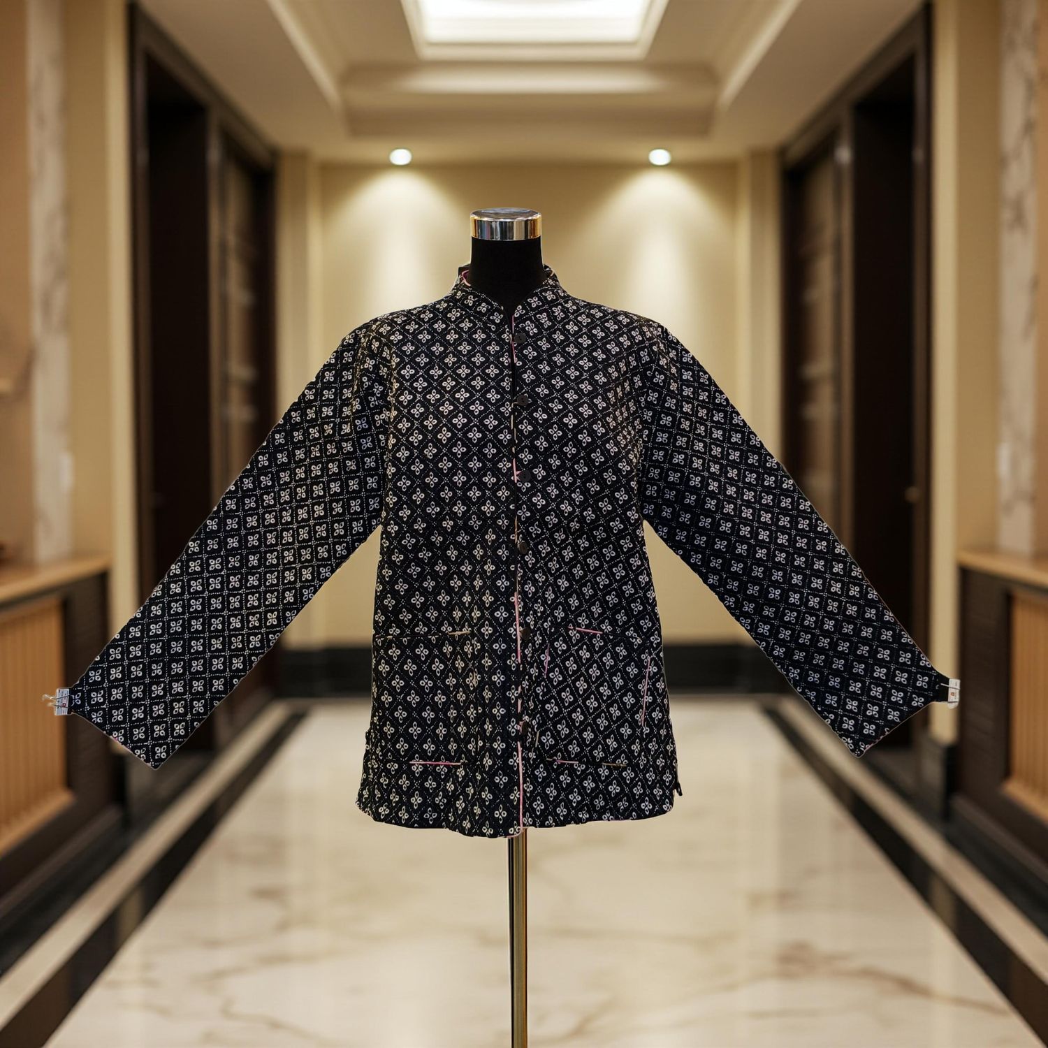 L Jacket Cotton/ Length-27 inches