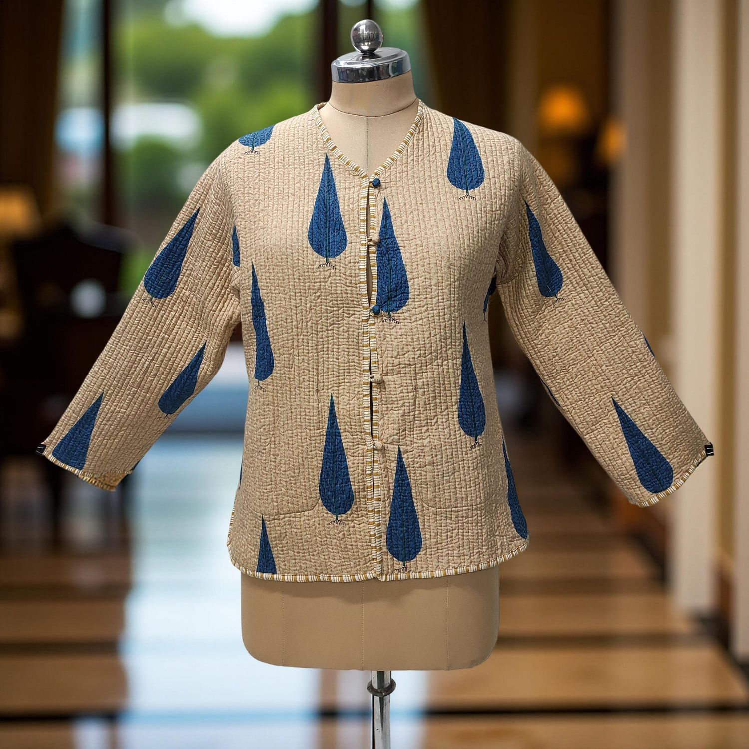 S-M Jacket Cotton/ Length-27 inches