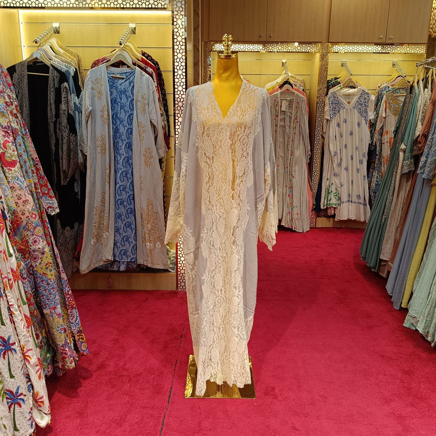 Free Size Kashmir Bisht  55" Long