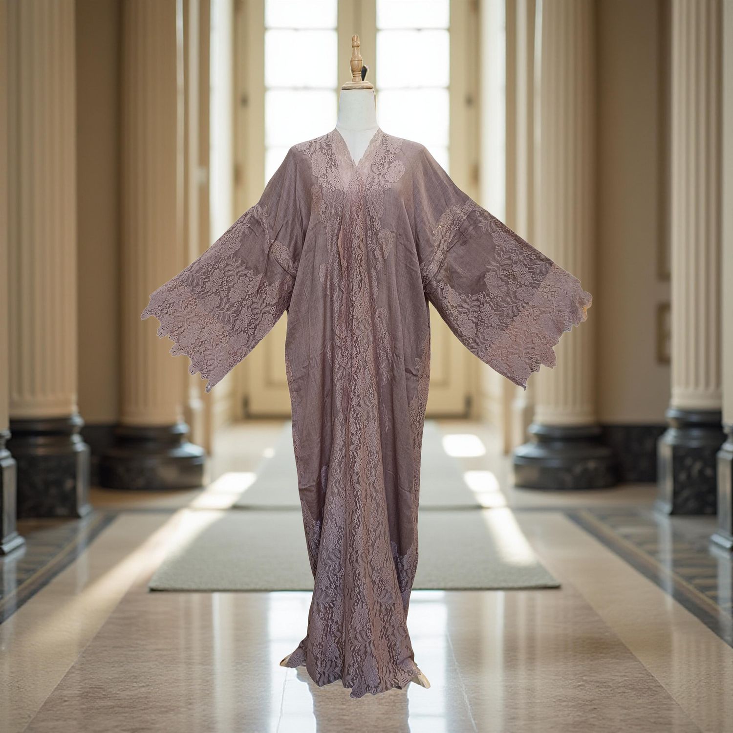 Free Size Kashmir Bisht  55" Long