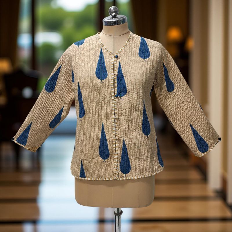 2XL-3XL Jacket Cotton/ Length-27 inches