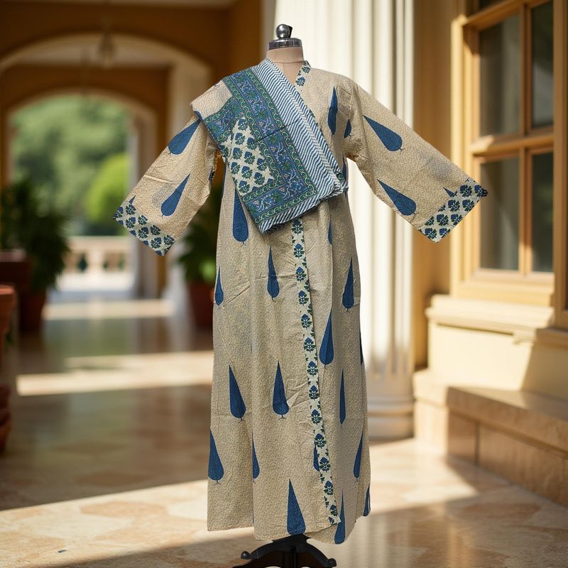 2XL/3XL  Abaya With Sheila length 57” Long