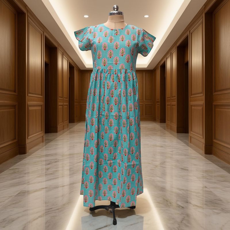 S-M Cotton Jacket &amp; Jalabiya Set length 57” Long